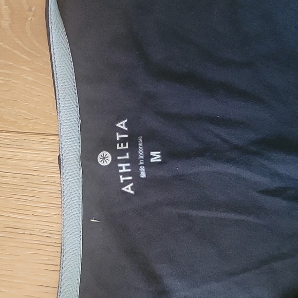 Athleta Black Long Sleeved Dress Size Medium - Picture 2 of 6